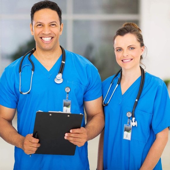 Xanax Retractable Badge Reel Funny Anesthesiologist Doctor Nurse ID Holder - Picture 6 of 6